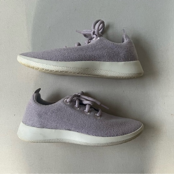 Allbirds Women's Lavender Wool Runners Size 7 Wide - Picture 2 of 8